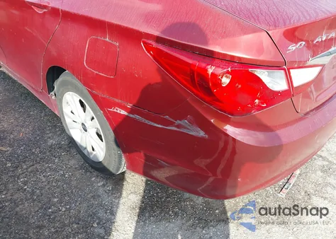 2013 Hyundai Sonata Gls z USA, uszkodzony, nr VIN 5NPEB4AC0DH751186